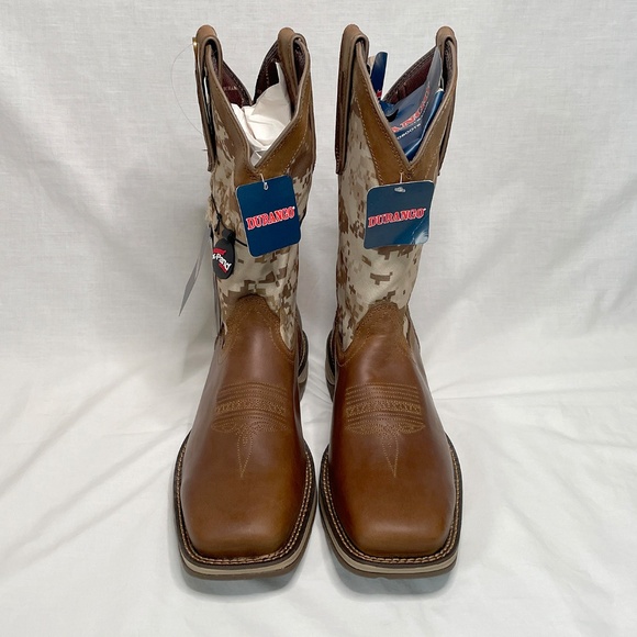 Rebel by Durango Desert Camo Pull-on Western Boot - Picture 4 of 10